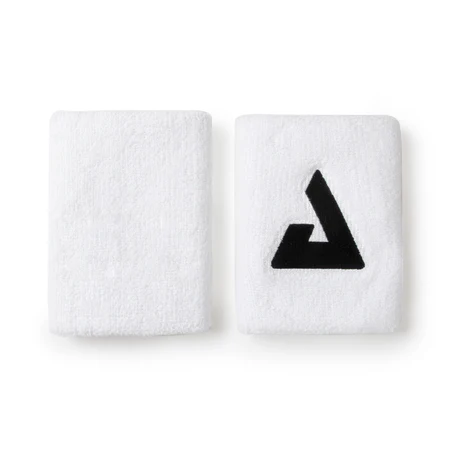 JOOLA Trinity Wristband (White, 2 Pack)
